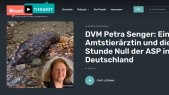 DVM Petra Senger: Eine Amtstierärztin und die Stunde Null der ASP in Deutschland